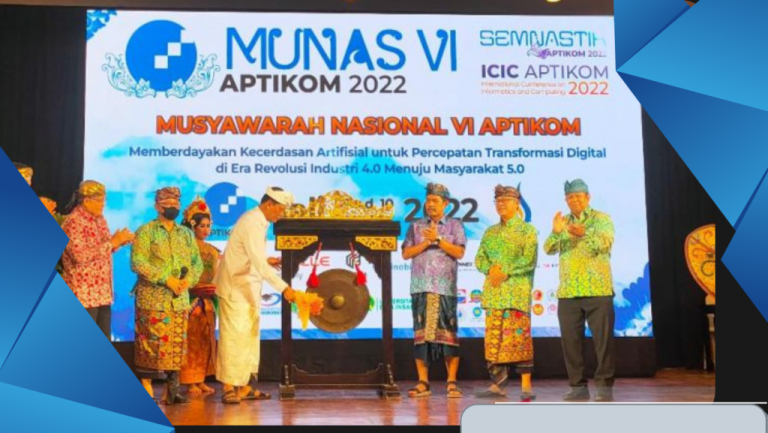 FIK UBP Karawang Kembali Berpartisipasi pada MUNAS APTIKOM IV Tahun 2022
