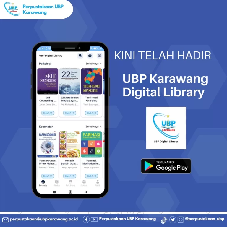 UBP Digital Library Kini Telah Tersedia..!!