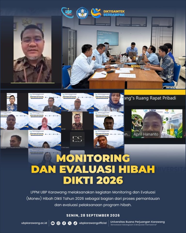 📌 MONITORING DAN EVALUASI HIBAH DIKTI 2026 ✨ Mendorong Kualitas Program, Memperkuat Dampak
